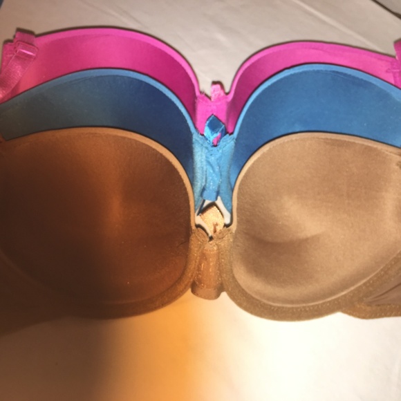 NEW LOT OF 6 UNDERWIRED BRAS SM PADDING SMOOTH 38B - Picture 5 of 5